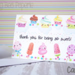 Kawaii Candy Card PRINTED 3.5x5 001