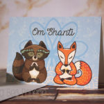 Om Shanti PRINTED Card 3.5x5